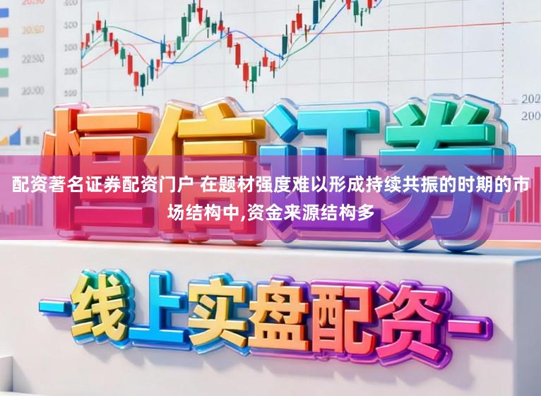 配资著名证券配资门户 在题材强度难以形成持续共振的时期的市场结构中,资金来源结构多