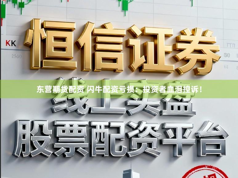 东营期货配资 闪牛配资亏损：投资者血泪控诉！