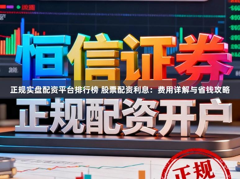 正规实盘配资平台排行榜 股票配资利息：费用详解与省钱攻略